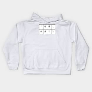 Toulouse City | Periodic Table of Elements Kids Hoodie